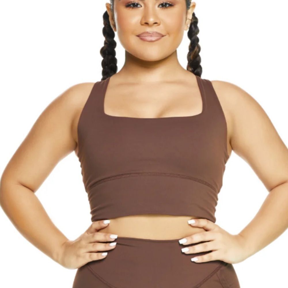 ILUS LABEL Confidence Bra size 3X BROWN NWT in packaging‎